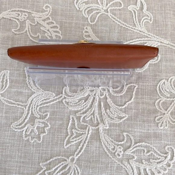 Ralph Lauren Authentic Ricky Collection Brown Leather Long Wallet With COA - Picture 13 of 16